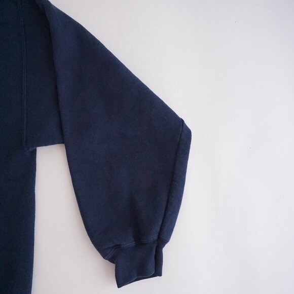 VTG Gildan Navy Heavyweight Cotton Murray's Pub Irish Pub Crewneck Sweater XL - Picture 10 of 10